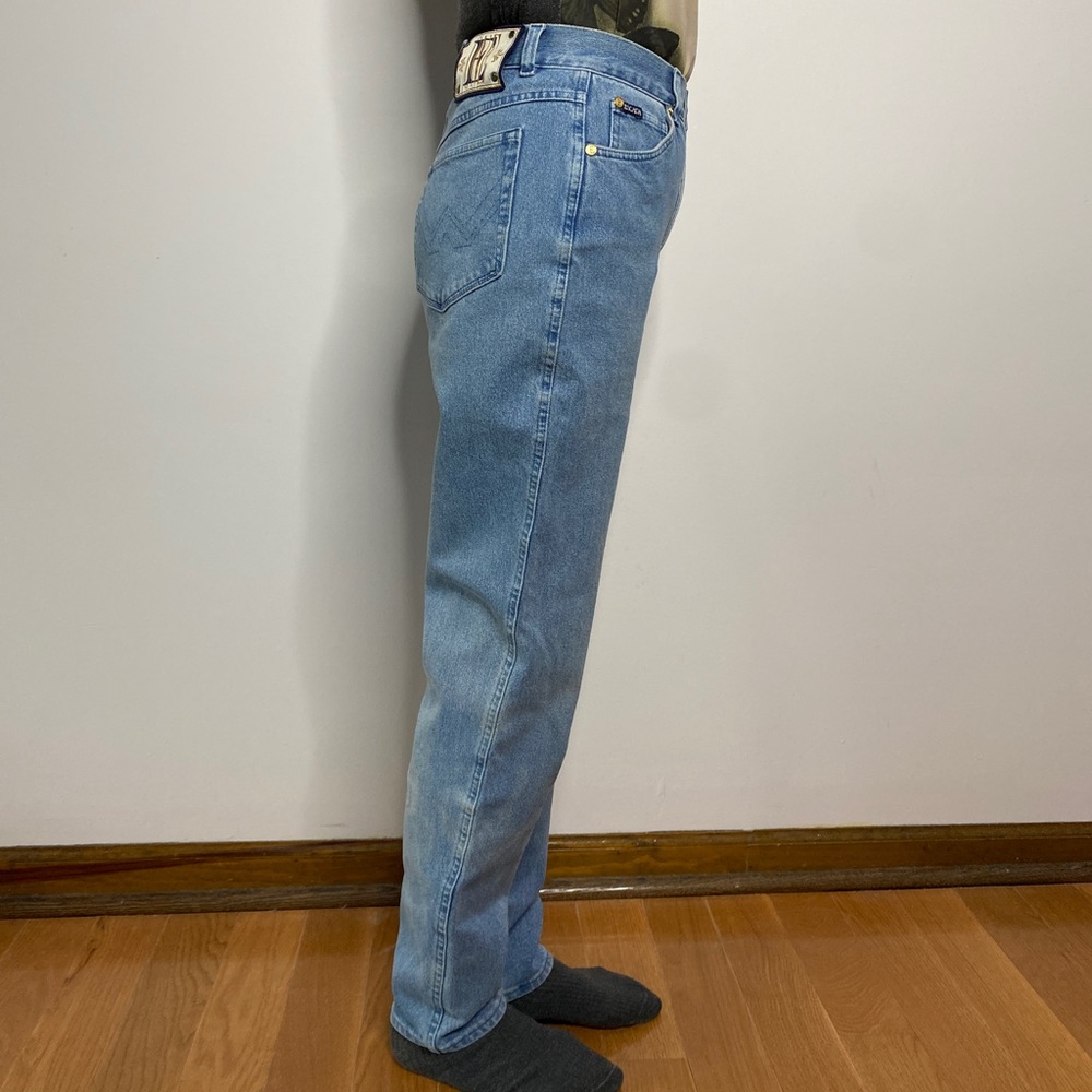 ESCADA Vintage Denim High Rise Jeans 5 Pocket Pants - Picture 4 of 16